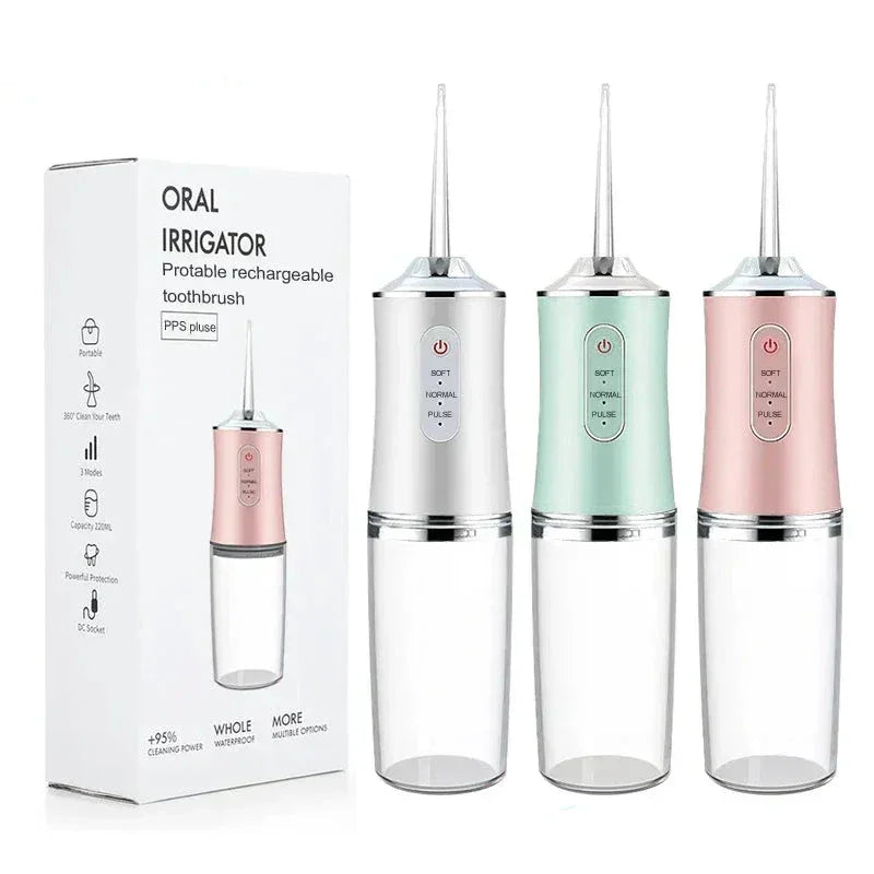 Irrigador Dental portátil Oral - BrilhoJet