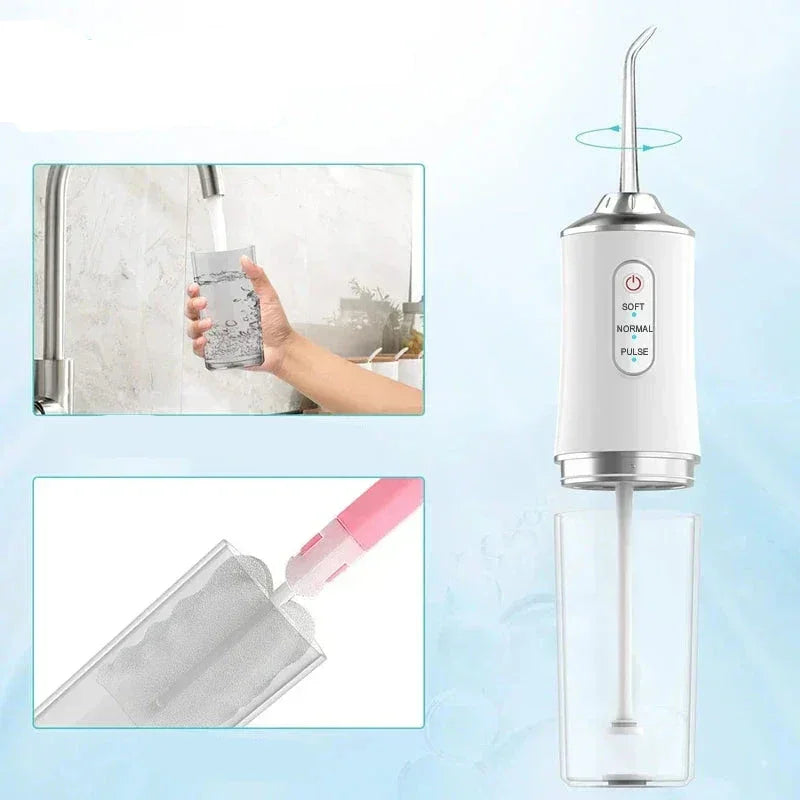 Irrigador Dental portátil Oral - BrilhoJet